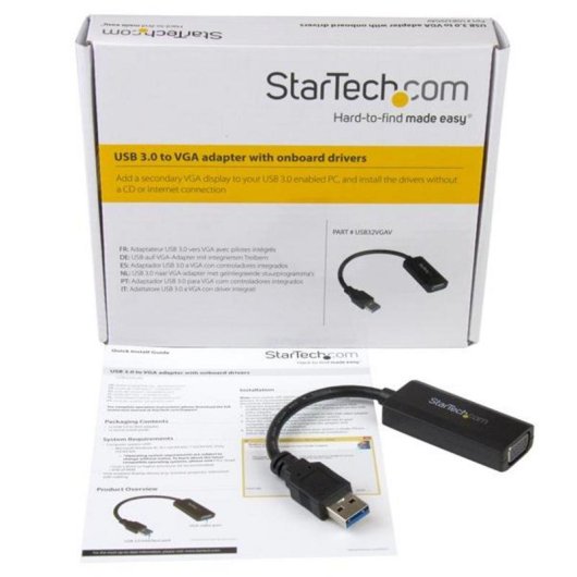 Adattatore Grafico USB 3.0 a VGA StarTech.com con Driver Integrati