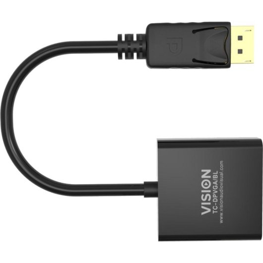 Adattatore di cavo Vision TC-DPVGA/BL DisplayPort a VGA