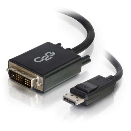Adaptador DisplayPort macho para DVI-D Single Link macho 2 m C2G
