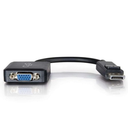 Adaptateur DisplayPort vers VGA actif C2G 20 cm noir