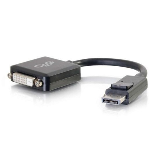 Adattatore Convertitore DisplayPort a DVI-D Single Link C2G 20 cm Nero