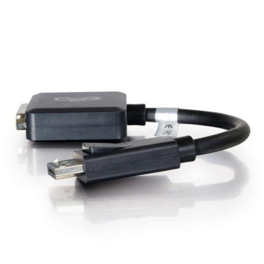 Adattatore Convertitore DisplayPort a DVI-D Single Link C2G 20 cm Nero