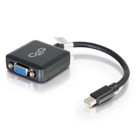 Adaptador C2G Mini DisplayPort a VGA 20 cm Negro