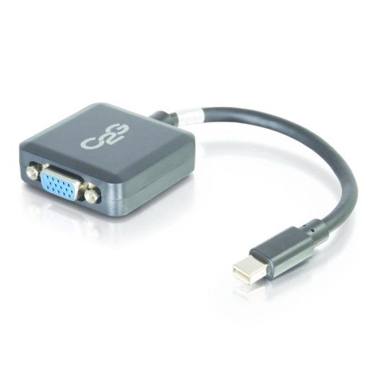 Adaptador C2G Mini DisplayPort a VGA 20 cm Negro
