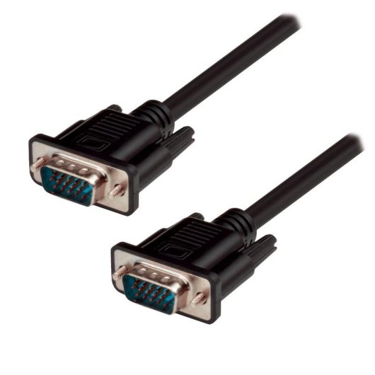 Cable VGA MCL MC340B/15P-3M 3 m Macho a Macho Negro