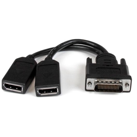 Adapterkabel DMS-59 auf 2x DisplayPort StarTech 20 cm 4K Ultra HD