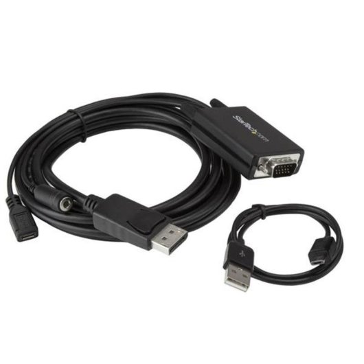 Kabel Adapter DisplayPort auf VGA mit Audio 3 m StarTech