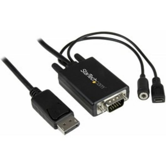 Kabel Adapter DisplayPort auf VGA mit Audio 3 m StarTech