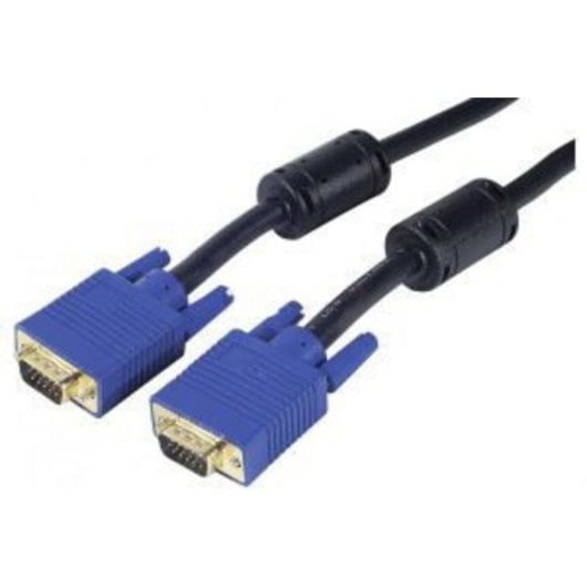 Cable VGA Uniformatic 12022 1,8 m Negro Macho/Macho