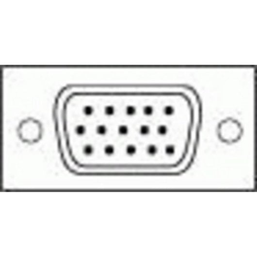 Cable VGA Uniformatic 12022 1,8 m Negro Macho/Macho