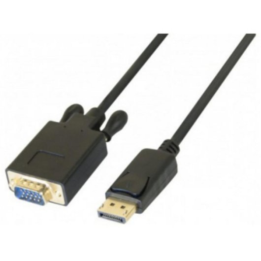 Câble adaptateur Uniformatic 12682 2 m VGA vers DisplayPort mâle