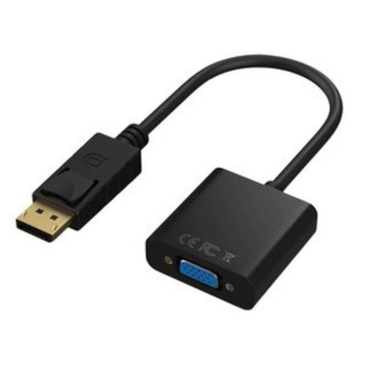 Adaptateur DisplayPort vers VGA DLH DY-TU4941B 0,15 m Noir