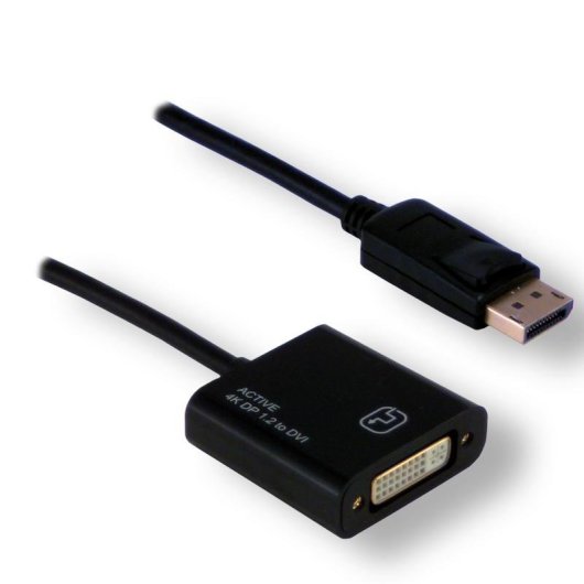 Adaptador de cable de vídeo MCL CG-290CAZ DisplayPort a DVI 0,15 m