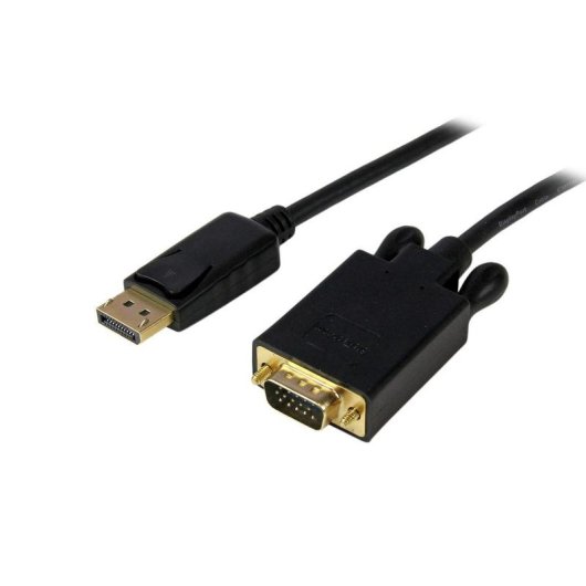 Cable Adaptador DisplayPort a VGA Activo StarTech 4,5 m Negro