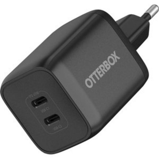 Wandladegerät OtterBox 65W GaN Dual-USB-C Schwarz