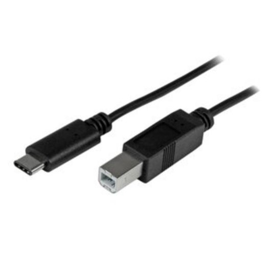 Cable USB B a USB C 1 m DLH DY-TU5177B USB 2.0 Negro