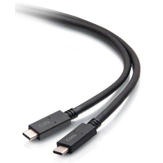 Cable USB-C macho a USB-C macho C2G 2 m USB 3.2 Gen 1 5 Gbps Negro