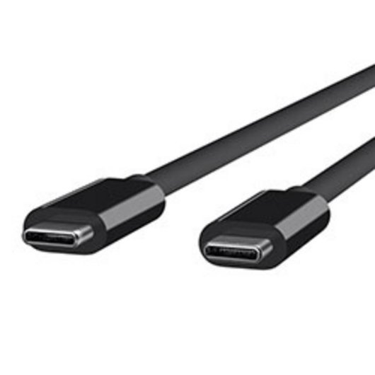 Cable USB-C a USB-C DLH DY-TU2704B 1 m USB 2.0 Negro