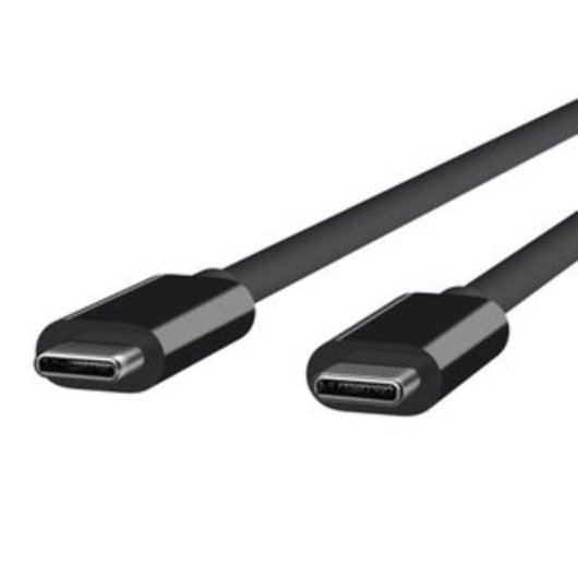 Cable USB-C a USB-C DLH DY-TU2704B 1 m USB 2.0 Negro