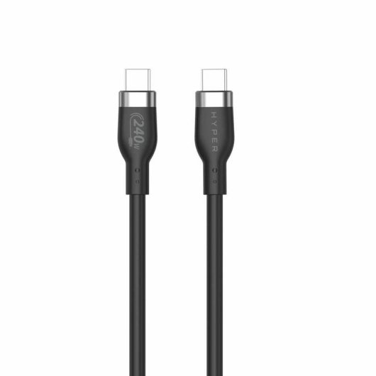 Cable USB C a USB C Targus HyperJuice HJ4001BKGL 1 m USB 2.0 Negro
