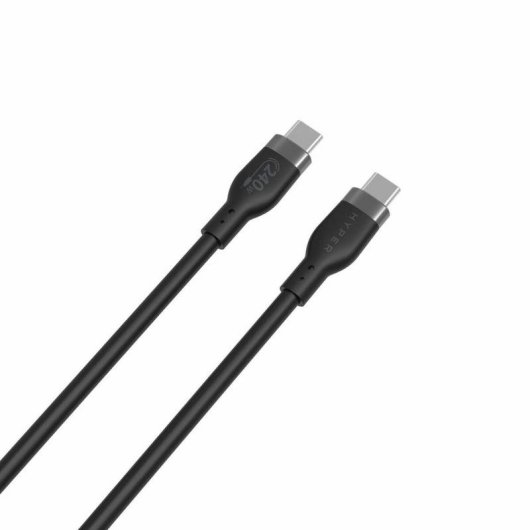 Cable USB C a USB C Targus HyperJuice HJ4001BKGL 1 m USB 2.0 Negro