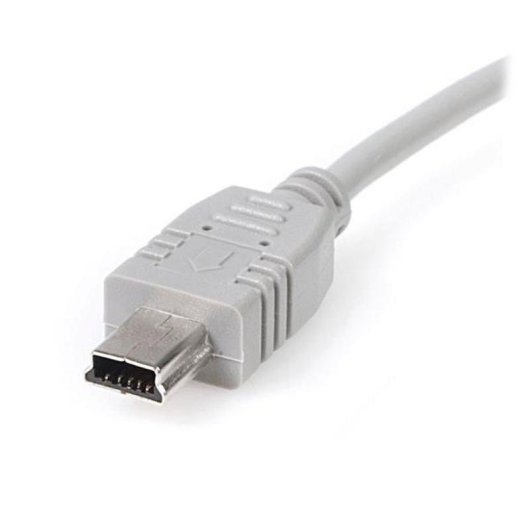 Cable USB 2.0 StarTech 15 cm Mini-USB B Macho a USB A Macho Gris