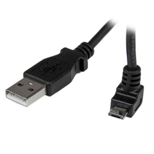 Cavo USB a Micro USB 1 m StarTech.com Angolato Alto Nero