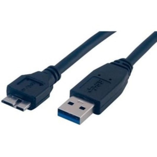 Cable USB 3.0 MCL 1,8 m Micro-USB B à USB A Noir