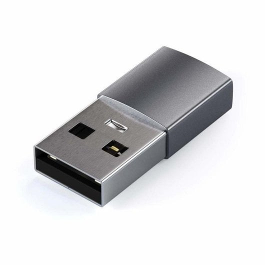 Adaptateur USB-A Male vers USB-C Femelle Satechi ST-TAUCM Gris