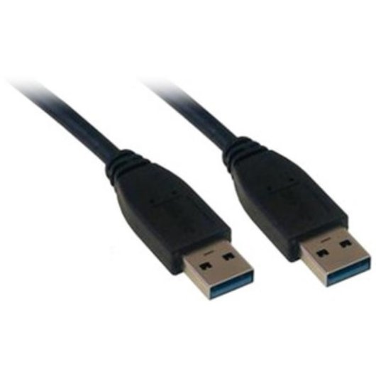 Cable USB 3.0 MCL 2 m Macho/Macho Noir 5 Gbit/s