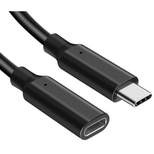 Câble d'extension USB-C à USB-C DLH DY-TU5257B 2 m USB 3.2 Gen 2x2 20 Gbit/s Noir