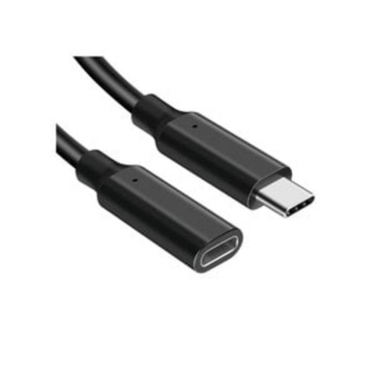 Câble d'extension USB-C à USB-C DLH DY-TU5257B 2 m USB 3.2 Gen 2x2 20 Gbit/s Noir
