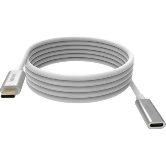 Kabel USB-C zu USB-C Vision TC 2M 2 m USB 3.2 Gen 2 Weiß