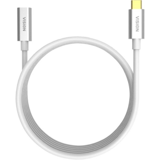 Kabel USB-C zu USB-C Vision TC 2M 2 m USB 3.2 Gen 2 Weiß