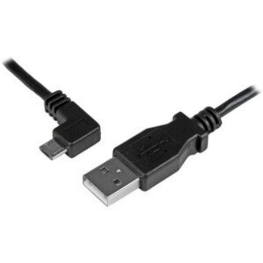 Cable Micro USB StarTech 0,5 m acodado a la izquierda para carga y sincronización