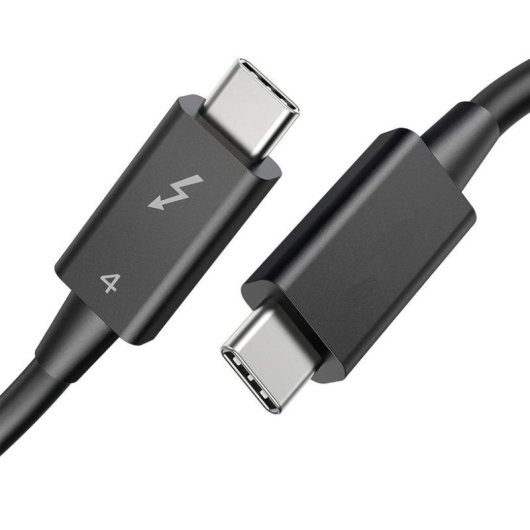 Câble USB-C à USB-C DLH DY-TU5385B 1 m 40 Gbit/s Noir
