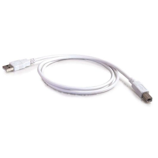 Câble USB 2.0 A/B C2G 3 m Blanc Macho/Macho