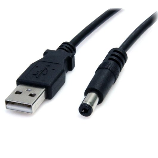 Kabel Adapter USB A Stecker zu Barrel Type M Anschluss 5,5mm 5V DC 2m StarTech