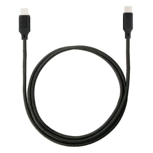 Cable USB C a USB C Mobilis 2 m USB 2.0 480 Mbit/s Negro Gris