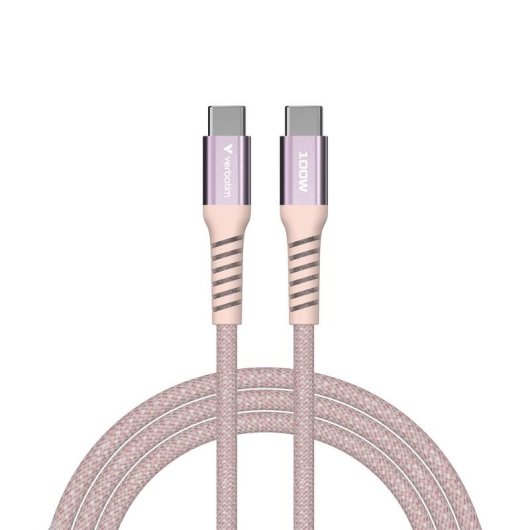Cavo USB-C a USB-C Verbatim 31857 1,2 m USB 2.0 Rosa