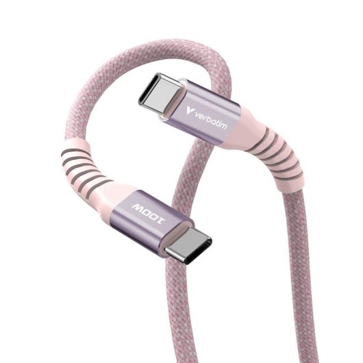 Cavo USB-C a USB-C Verbatim 31857 1,2 m USB 2.0 Rosa