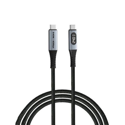 Cable USB4 Verbatim 31849 1,2 m USB-C a USB-C 40 Gbit/s Negro