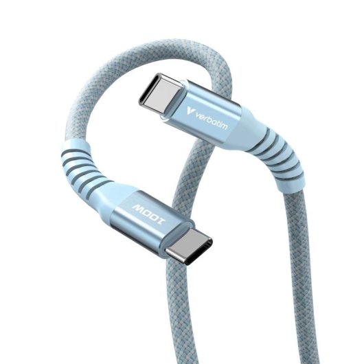 Cable USB C a USB C Verbatim 31856 1,2 m USB 2.0 Azul