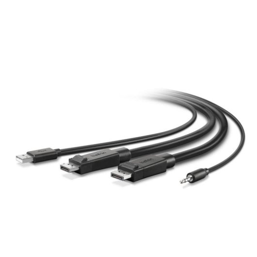 KVM-Kabel Belkin F1D9020B06T 1,8 m DisplayPort USB Männlich