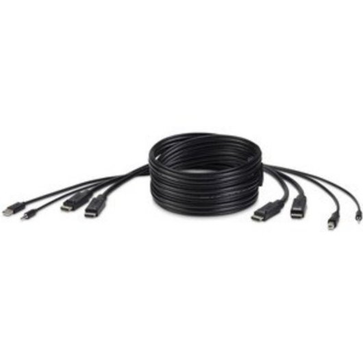 KVM-Kabel Belkin F1D9020B06T 1,8 m DisplayPort USB Männlich