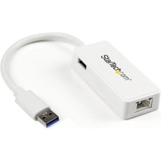 Netzwerkkarte StarTech USB31000SPTW USB 3.0 Gigabit Ethernet 5 Gbps Pass-Through Weiß