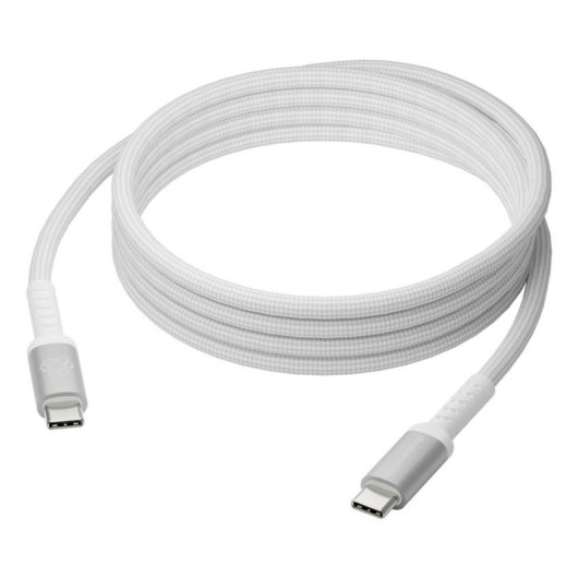 Cavo USB-C a USB-C DBRAMANTE1928 2 m Bianco Carica Rapida