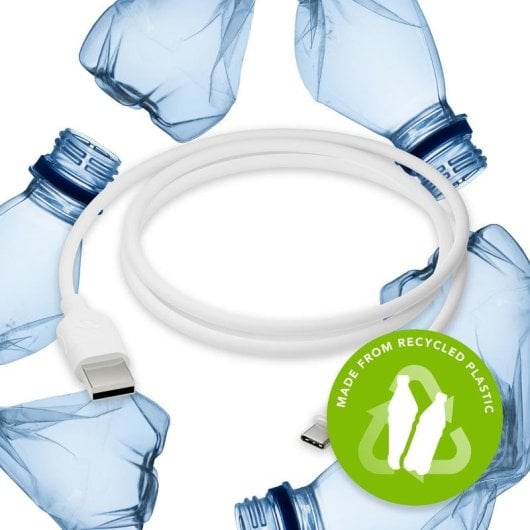 Cable USB DBRAMANTE1928 CB12ACWH7088 1,2 m USB A a USB C USB 2.0 Blanco