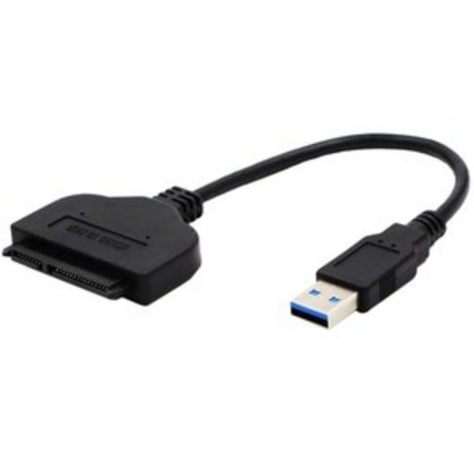 Adaptateur de câble DLH DY-TU4960 USB-A vers SATA III 0,18 m Noir