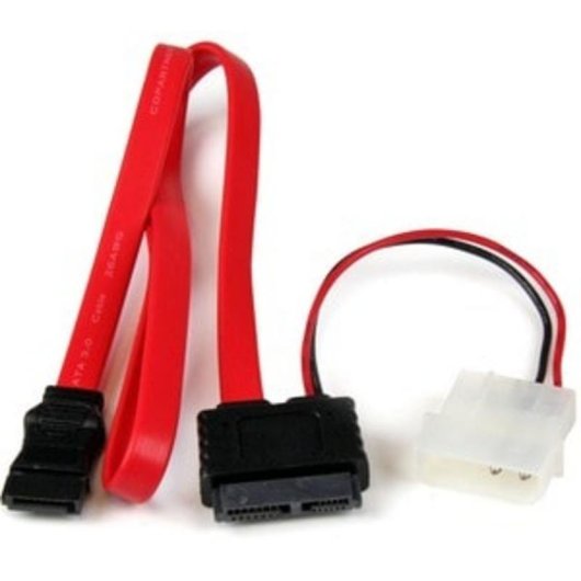 Cavo Adattatore Slimline SATA a SATA con Alimentazione LP4 StarTech 50 cm